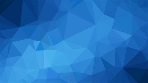 Free Dark Blue Geometric Polygon Background Vector