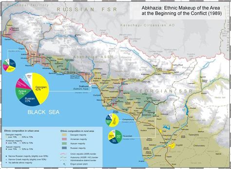 Abkhazia Map