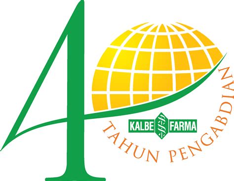 40 Th Kalbe Farma Logo Vector - (.Ai .PNG .SVG .EPS Free Download)