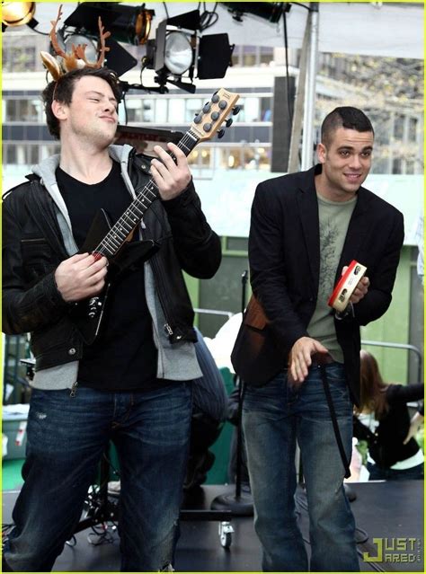 Cory Monteith and Mark Salling- these two always have the best facial ...