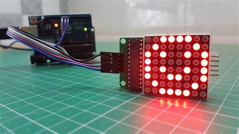 Arduino LED 8X8 Matrix Display MAX7219