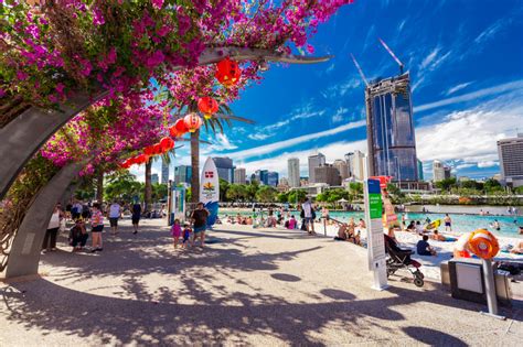 Streets Beach, Brisbane, Australia jigsaw puzzle in Street View puzzles ...