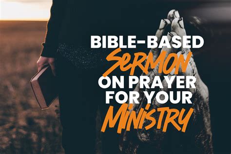 Bible-based Sermons on Prayer for Your Ministry