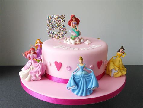 Disney Princess Birthday Cakes Girls