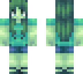 zombie girl | Minecraft Skin