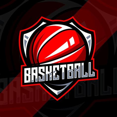 Premium Vector | Basketball logo design template