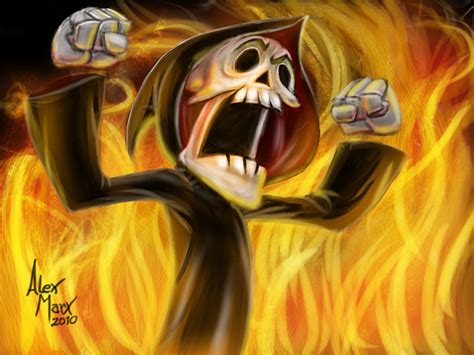 Billy and Mandy - Grim Reaper by alexmarques on DeviantArt