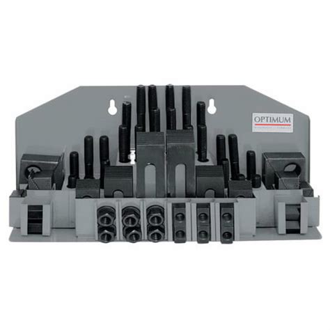 Clamping tool kit SPW 10 58pcs, Optimum | Stokker- tools, machinery ...