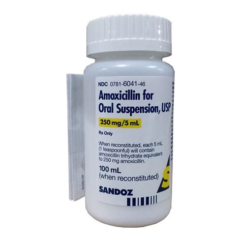 Amoxicillin Suspension 250mg/5ml 100 ml | Allivet