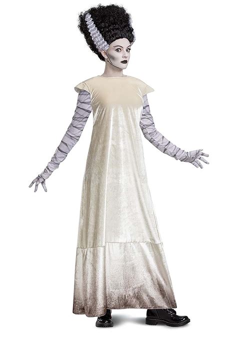 Monsters Adult Deluxe Bride of Frankenstein Costume