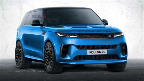 New Range Rover Sport SVR Rendered As The Most Potent Land Rover