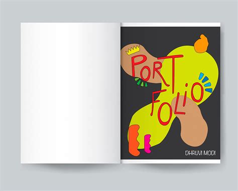 Book design - portfolio on Behance