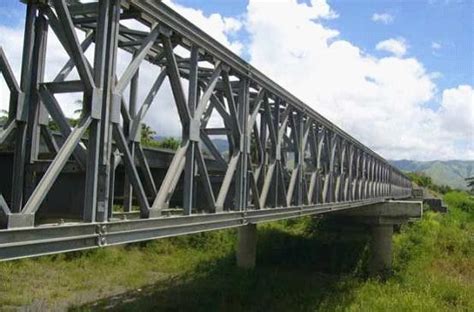 Pedestrian Bailey Bridge / cantilever truss bridge With large span