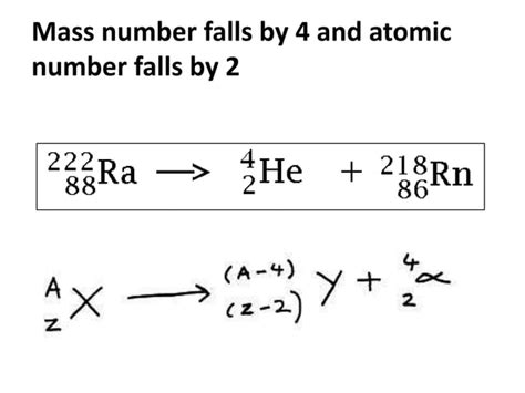 Alpha beta and gamma decay equations | PPT