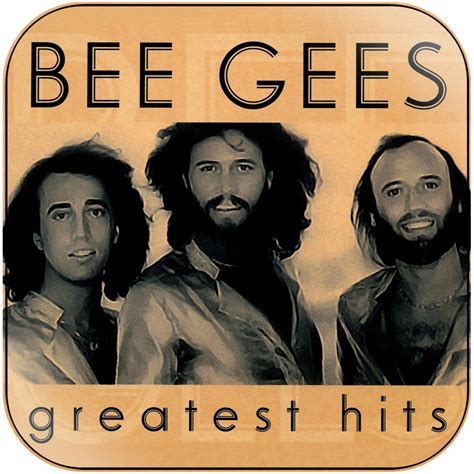 Bee Gees Greatest Album Cover Sticker Album Cover Sticker