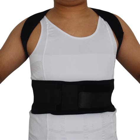 Magnetic Back Shoulder Posture Corrector Back Support Straighten Out ...