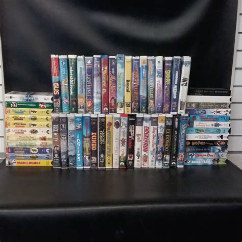 Huge Kids Vhs Movies Lot Disney Classics Kid Babe Pocahontas Friendly ...