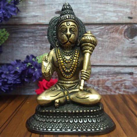 Hanuman Idol for Home Puja Room Decor Pooja Mandir Decoration Items ...