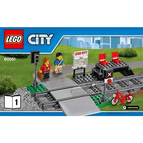 LEGO High-speed Passenger Train Set 60051 Instructions | Brick Owl ...