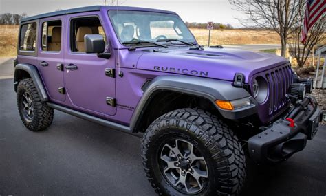 Featured Build: Purple Jeep Wrangler JL Rubicon – 2018+ Jeep Wrangler ...