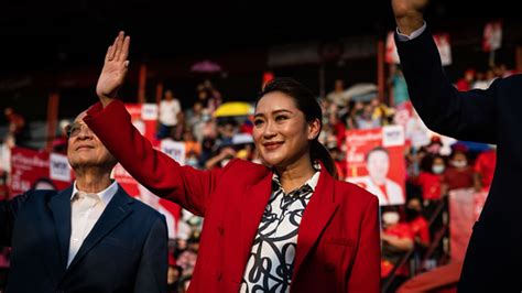 Thai prime minister candidate gives birth two weeks before election ...