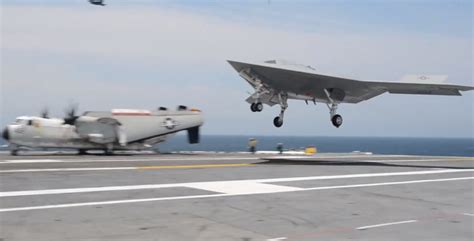 New Age in Carrier Aviation Takes Off With X-47B Landing - USNI News