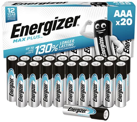 Buy Energizer Max Plus Industrial AAA battery Alkali-manganese 1.5 V 20 ...