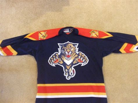 Vintage10916 Store: Florida Panthers Official CCM Hockey Jersey