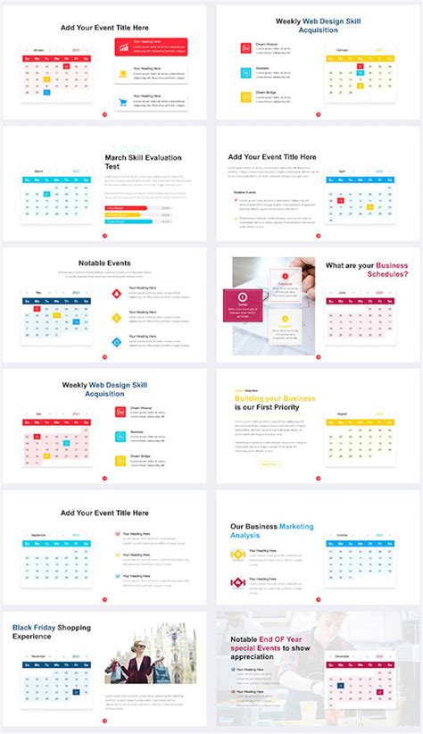 Powerpoint Calendar Template 2023 - Printable Template Calendar