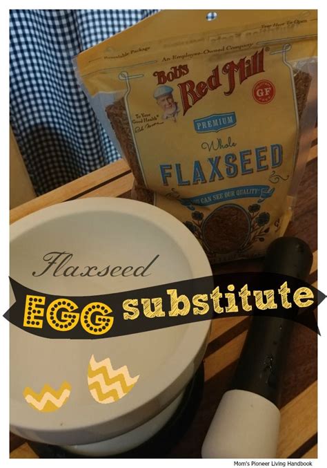 FLAXSEED EGG SUBSTITUTE | Substitute for egg, Flax seed, Whole flaxseed