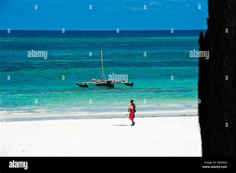 Diani Beach in Kenya Stock Photo - Alamy