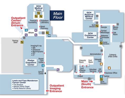 Campus Map | DCH Health System