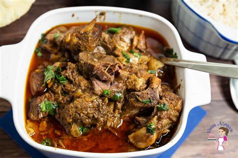 Lamb Curry Recipe - Slow Cooker or Stovetop - Veena Azmanov