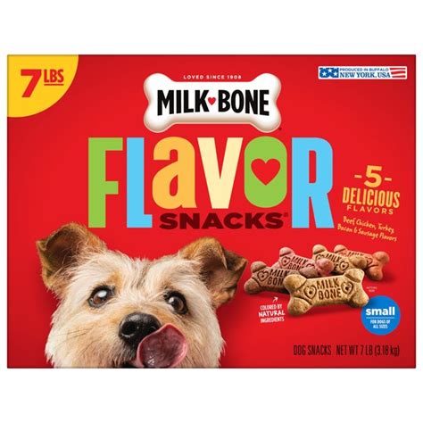 Milk-Bone Flavor Snacks for Small/Medium Dogs, 7-lb box - Chewy.com