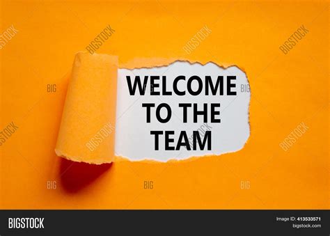 Welcome Team Symbol. Image & Photo (Free Trial) | Bigstock