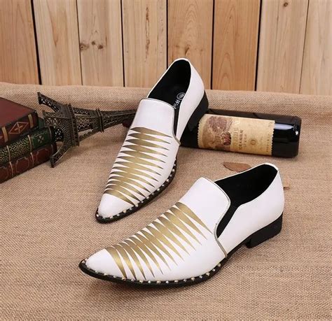 White Dress Wedding Bridal Shoes Rivets Studded leather Oxfords ...