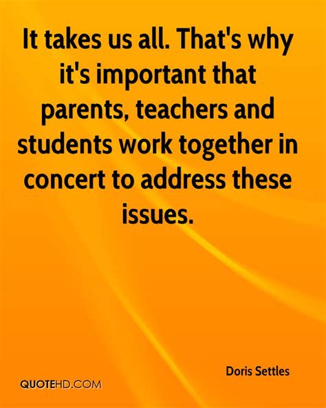 Quotes About Parents And Teachers Working Together. QuotesGram