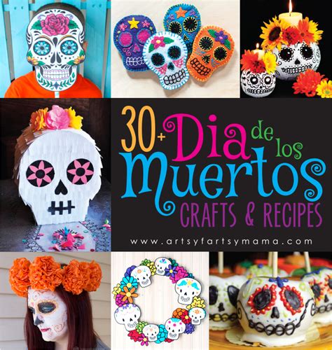 30+ Dia de los Muertos Crafts & Recipes | artsy-fartsy mama