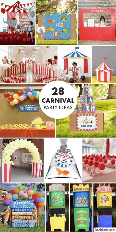 28 Awesome Carnival Party Ideas - The Aloha Hut