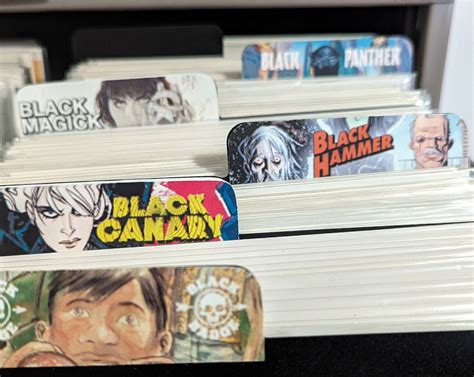 Custom Comic Book Divider Labels - Etsy