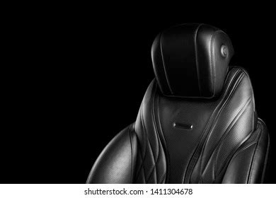 Black Leather Interior Luxury Modern Car Stock Photo 1411304678 ...