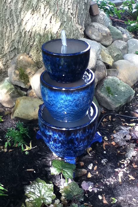 How To Make A Simple Garden Fountain - Garden Design Ideas