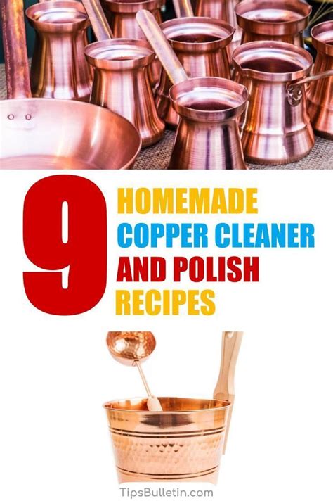 9 Simple DIY Copper Cleaner & Polish Recipes | Recipe | How to clean ...