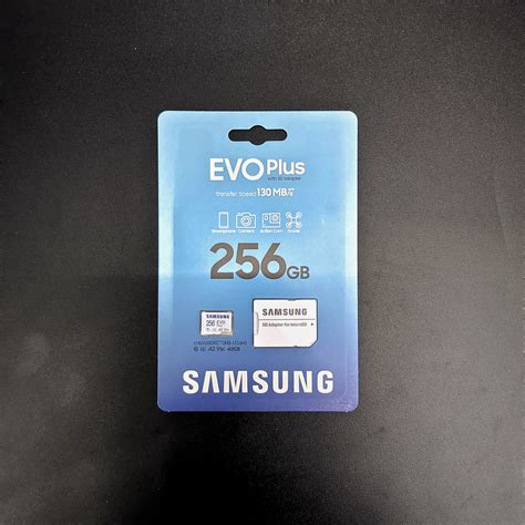 Samsung Evo Plus microSD Card - 256GB - PS Enterprise Gameshop