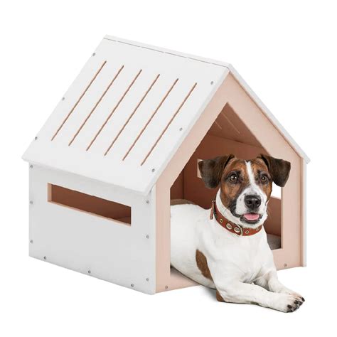 POLIPETS Big House for Pets, Wooden House for Pets for Interiors ...