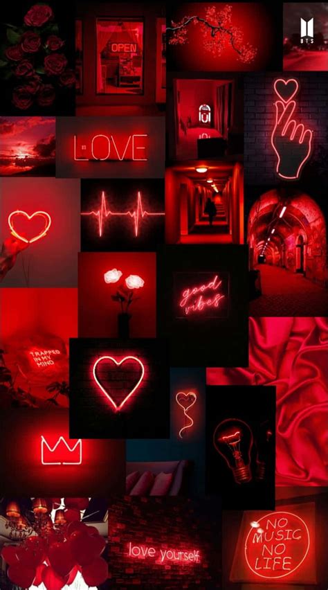 [200+] Neon Red Aesthetic Wallpapers | Wallpapers.com