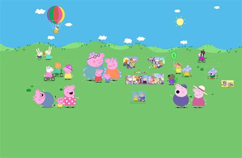 Image - All peppa pig characters.jpg | Peppa Pig Fanon Wiki | FANDOM ...