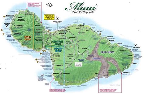 Maui Printable Map