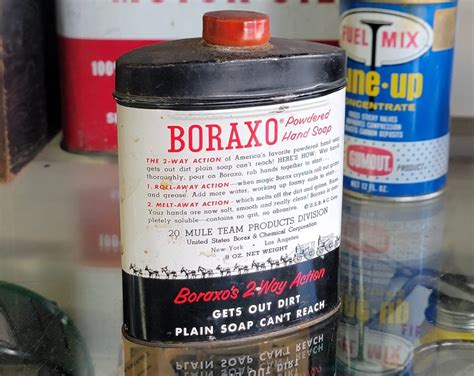 Boraxo Powdered Hand Soap Tin Lots Of Product Remains