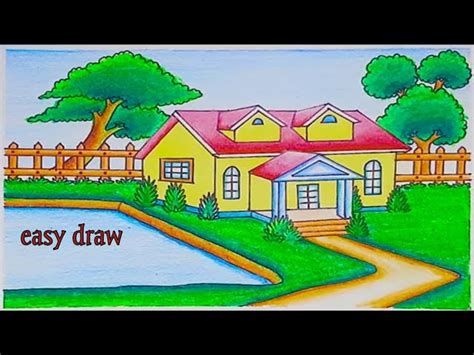 Discover more than 160 colourful house drawing latest - seven.edu.vn